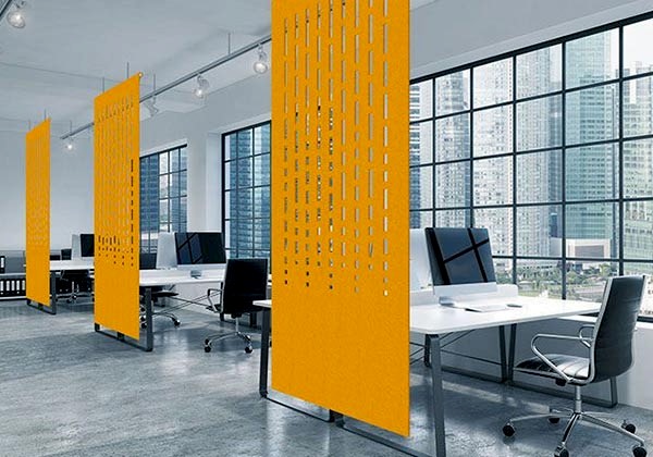 ofis akustik paneller, ofis ses yalıtımı, ofis akustik düzenleme