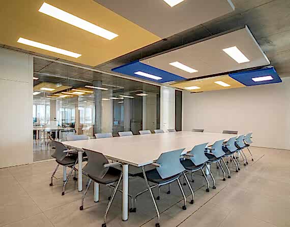 akustik ofis tavan ses yalıtım paneli